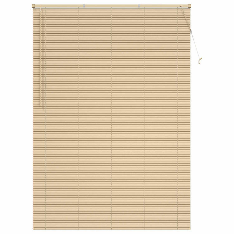 Vidaxx Jalousie Hellbraun mit Muster 213 x 140 cm PVC