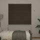 Vidaxx Jalousie dunkelbraun mit Muster 150 x 150 cm PVC