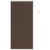 Vidaxx Jalousie dunkelbraun mit Muster 213 x 80 cm PVC