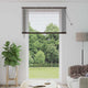 Vidaxx Jalousie dunkelbraun mit Muster 213 x 130 cm PVC