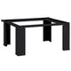Vidaxx Waschmaschinensockel schwarz 64 x 55 x 32,5 cm Stahl
