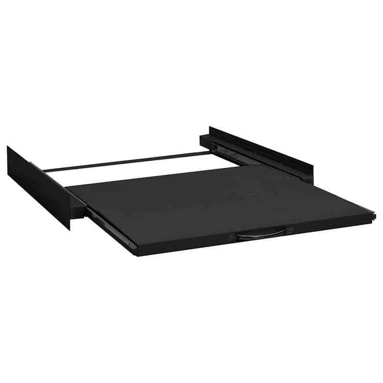 Vidaxx Waschmaschinen-Zwischenregal Schwarz 60 x 60 x 8 cm Stahl