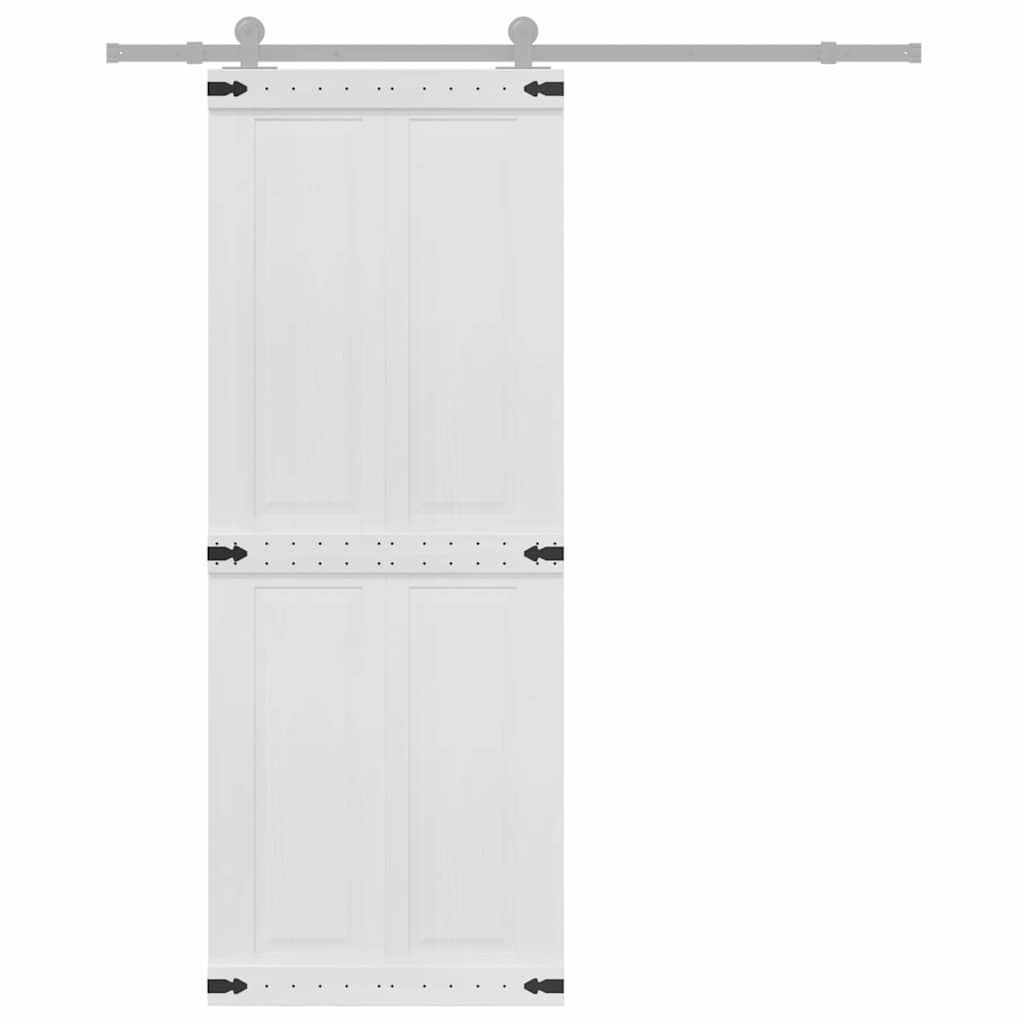 Vidaxx Tür Corona weiß 80 x 210 cm Holzwerkstoff