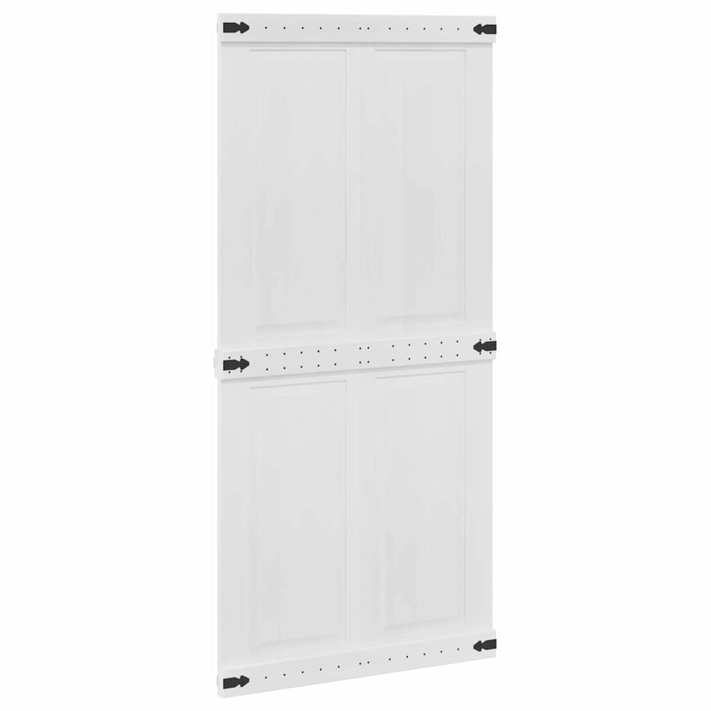 Vidaxx Tür Corona weiß 100 x 210 cm Holzwerkstoff