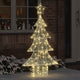 Vidaxx Weihnachtsbaum mit 160 LED warmweiß 150 cm Acryl