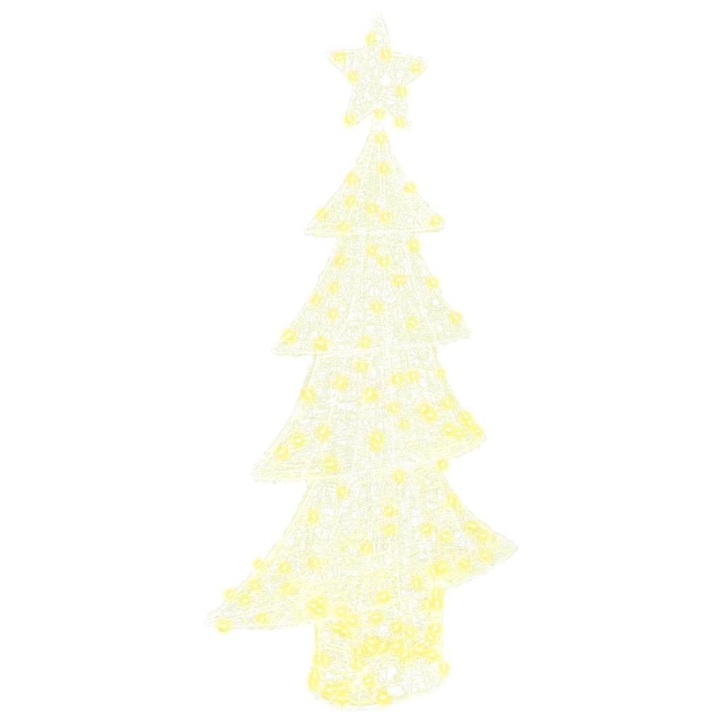 Vidaxx Weihnachtsbaum mit 160 LED warmweiß 150 cm Acryl
