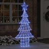 VidaXL Weihnachtsbaum mit 240 LED blau 180 cm Acryl