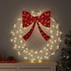 Vidaxx Kranz mit 60 LED warmweiß 76 x 76 x 8,5 cm Acryl