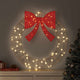 Vidaxx Kranz mit 60 LED warmweiß 76 x 76 x 8 cm Haustier
