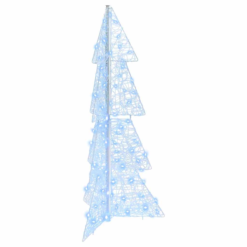 Vidaxx Weihnachtsbaum mit 100 LED kaltweiß 120 cm Acryl