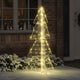Vidaxx Weihnachtsbaum mit 160 LED warmweiß 150 cm Acryl