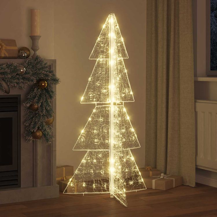 Vidaxx Weihnachtsbaum mit 160 LED warmweiß 150 cm Acryl