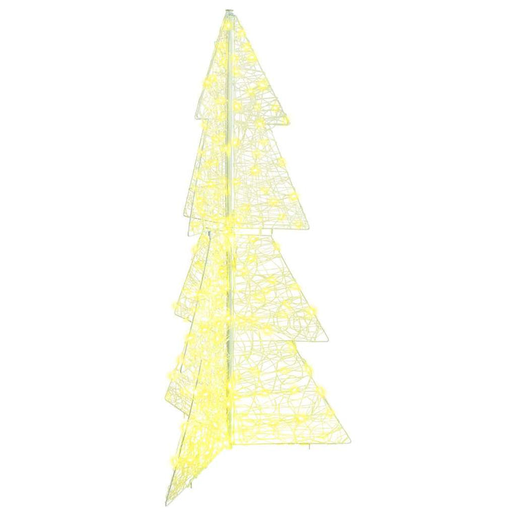 Vidaxx Weihnachtsbaum mit 160 LED warmweiß 150 cm Acryl
