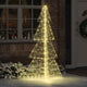 VidaXL Weihnachtsbaum mit 240 LED warmweiß 180 cm Acryl