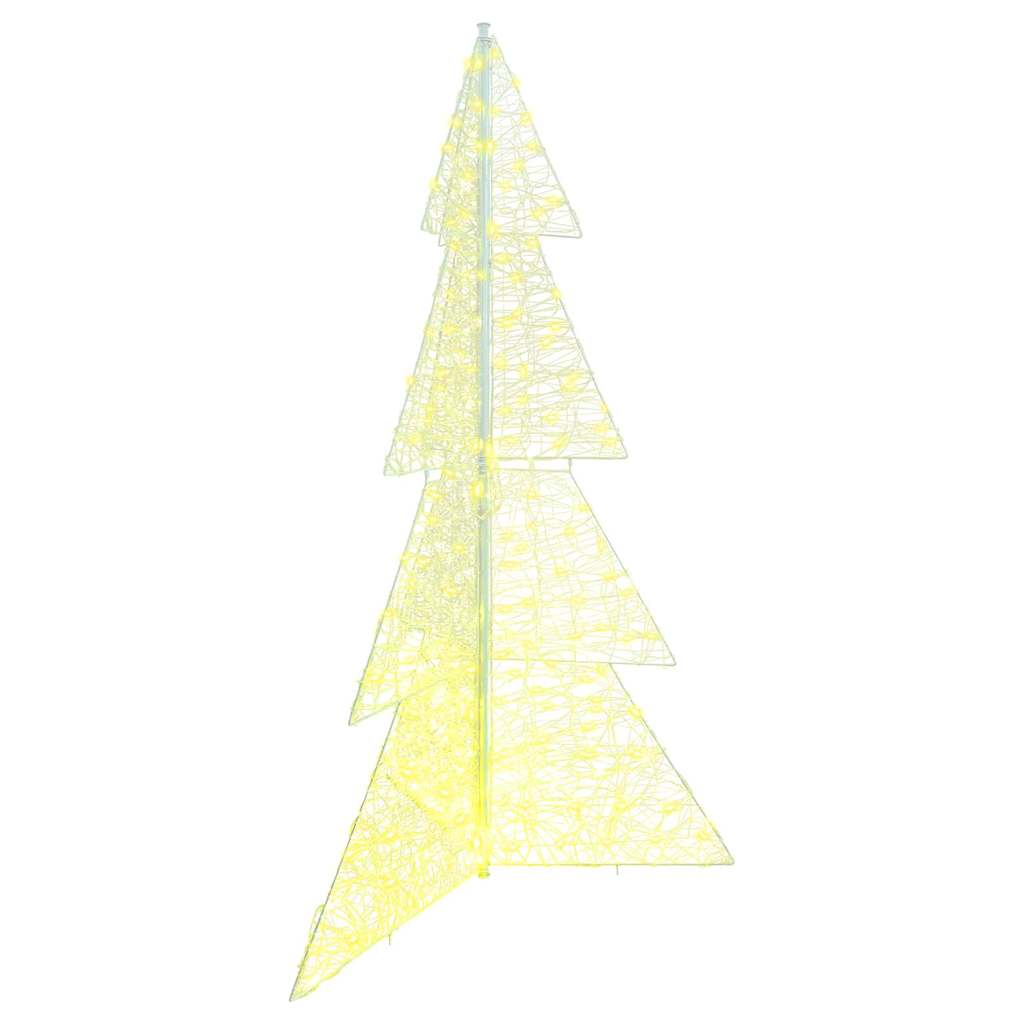 VidaXL Weihnachtsbaum mit 240 LED warmweiß 180 cm Acryl