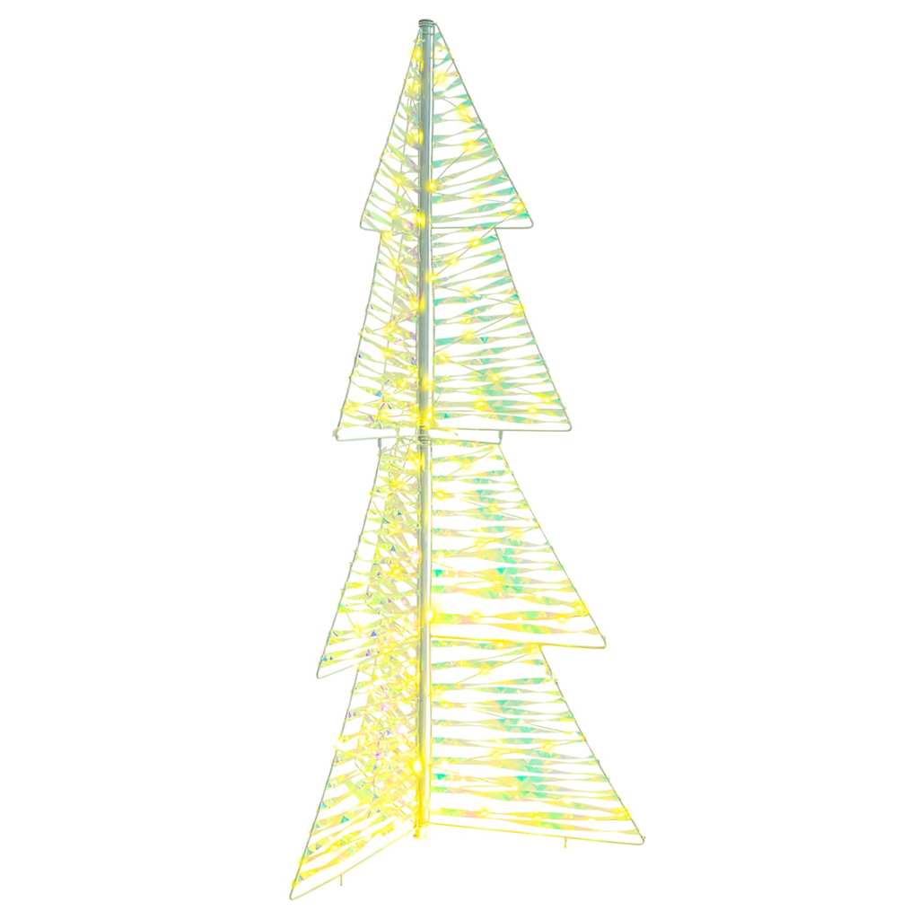 VidaXL Weihnachtsbaum mit 160 LED warmweiß 150 cm Kappe