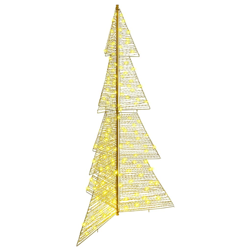 VidaXL Weihnachtsbaum mit 240 LED warmweiß 180 cm Kappe