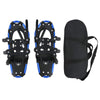 VidaXL 3 in 1 Schneeschuhe Blau und Schwarz 21 Zoll
