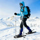 VidaXL 3 in 1 Schneeschuhe schwarz 30 Zoll Aluminium und HDPE