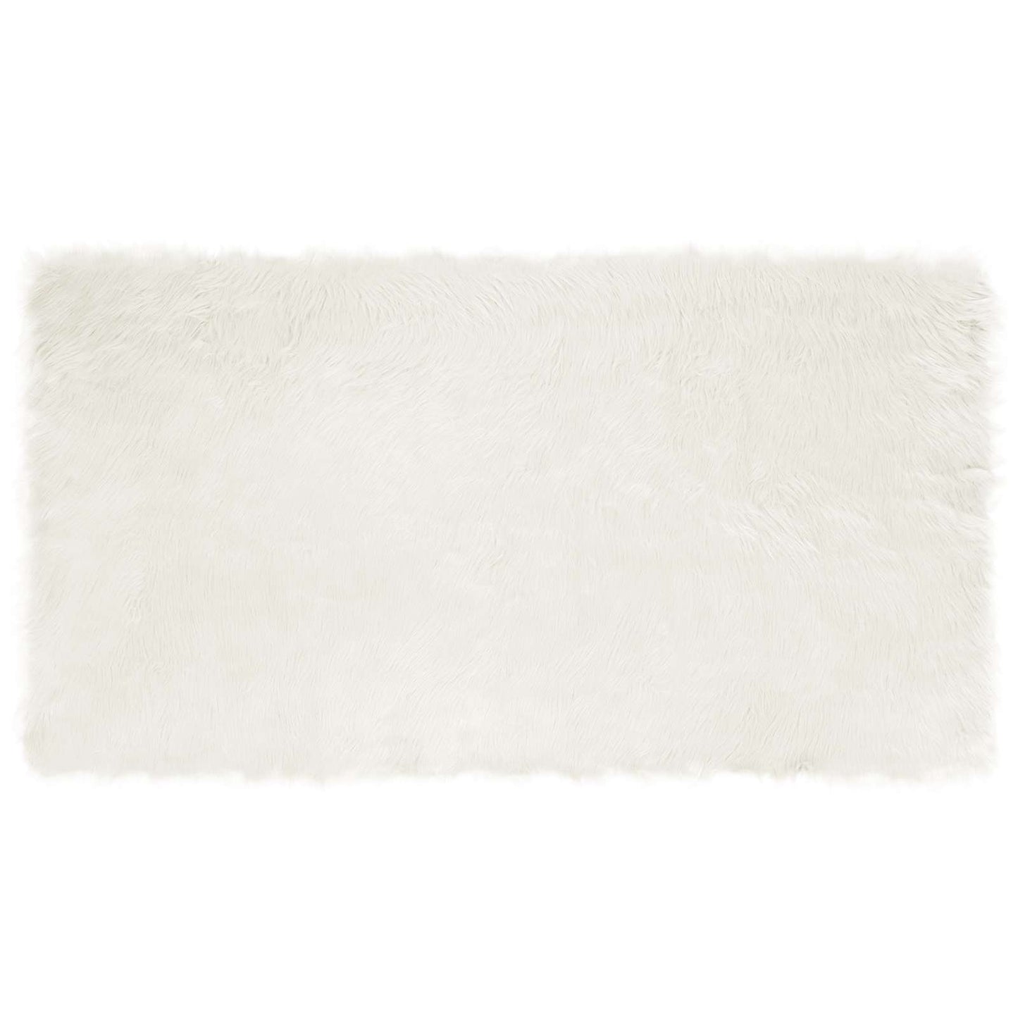 Vidaxx Kunstschaffellteppich Tafalla weiß 60 x 110 cm Polyester