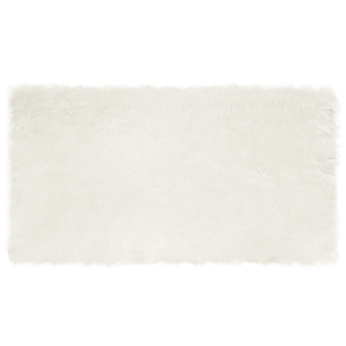 Vidaxx Kunstschaffellteppich Tafalla weiß 60 x 110 cm Polyester