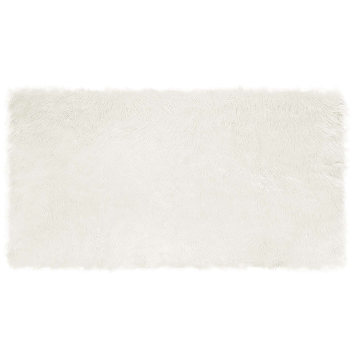 Vidaxx Kunstschaffellteppich Tafalla weiß 80 x 150 cm Polyester