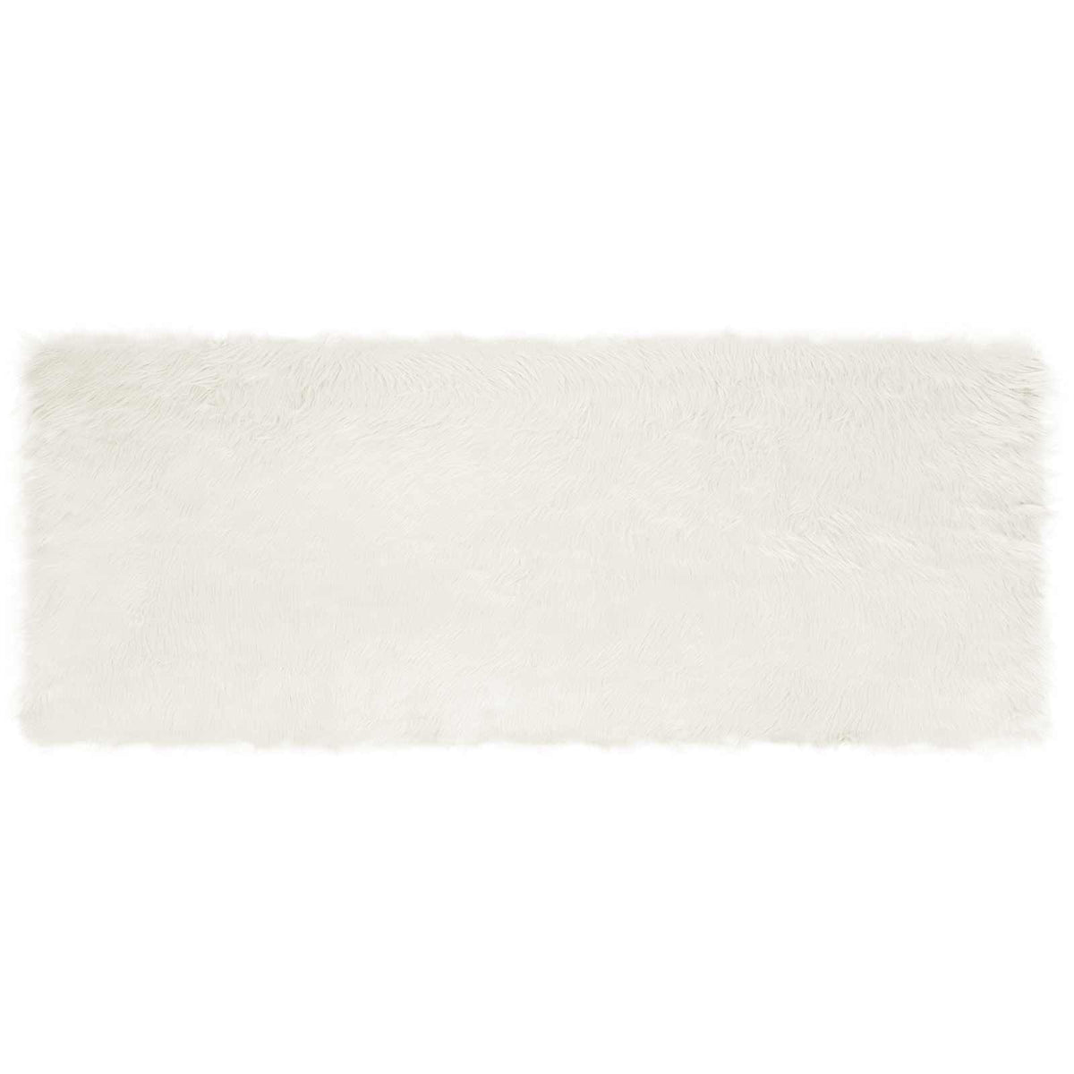 Vidaxx Kunstschaffellteppich Tafalla weiß 80 x 200 cm Polyester