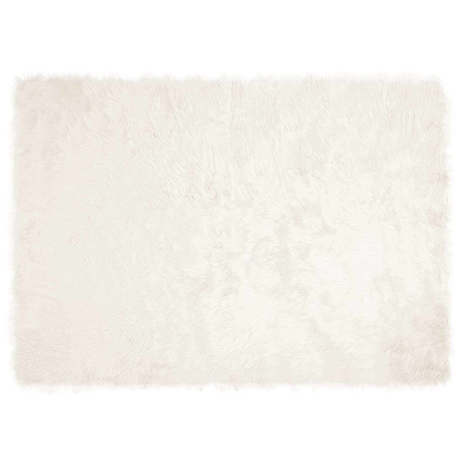Vidaxx Kunstschaffellteppich Tafalla weiß 120 x 170 cm Polyester