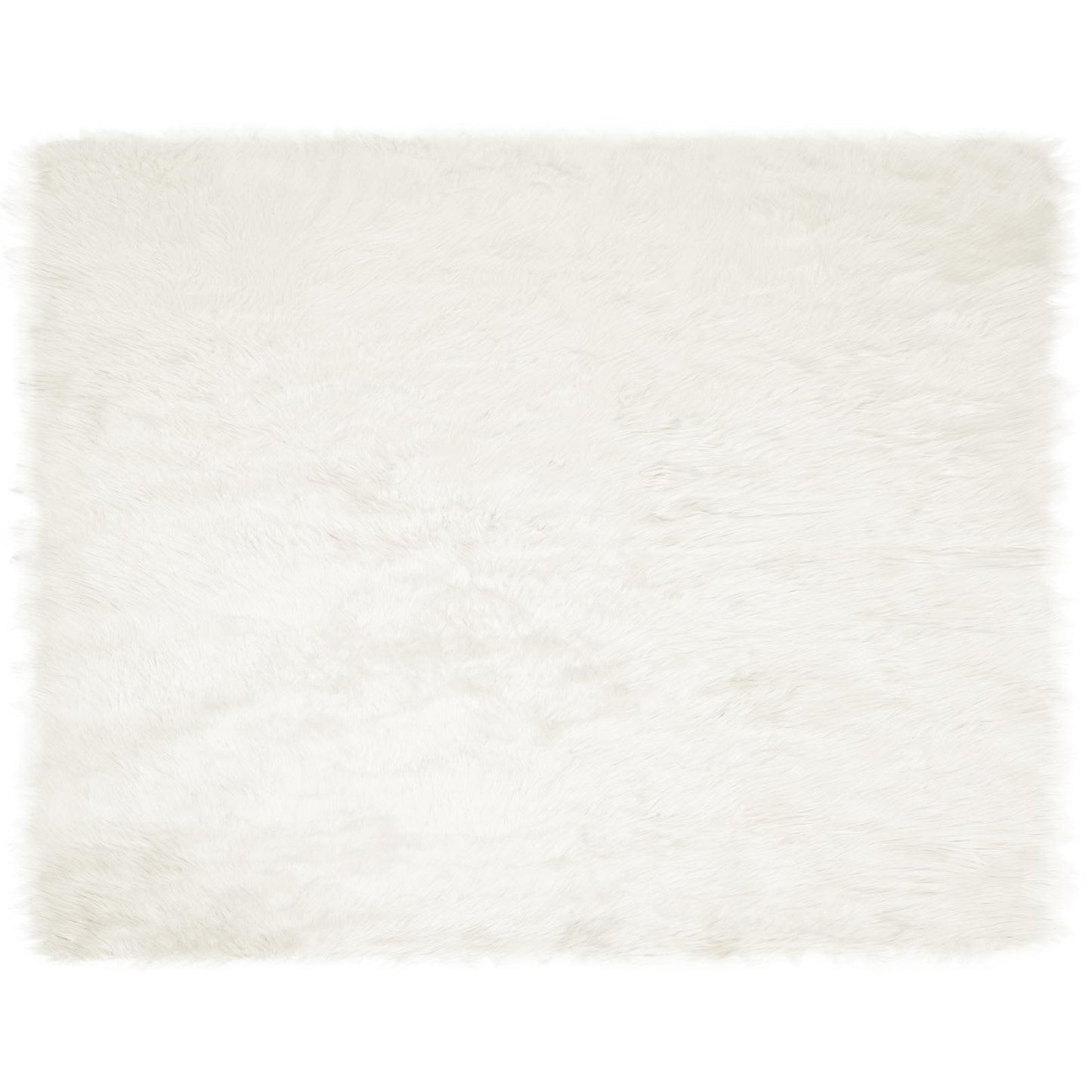 Vidaxx Kunstschaffellteppich Tafalla weiß 200 x 280 cm Polyester