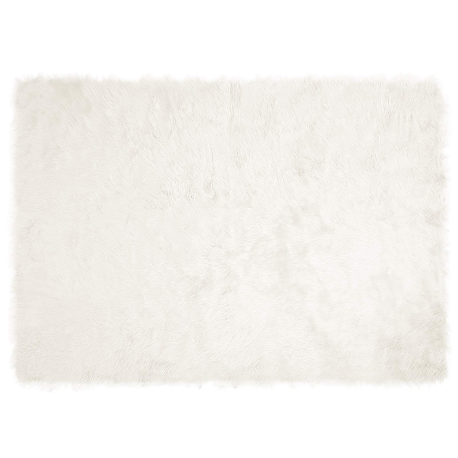 Vidaxx Kunstschaffellteppich Tafalla weiß 240 x 340 cm Polyester
