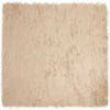 VidaXL Kunstschaffellteppich Tafalla Beige 240 x 240 cm Polyester