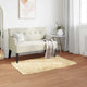 VidaXL Kunstschaffellteppich Tafalla Creme 60 x 110 cm Polyester