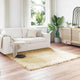 Vidaxx Kunstschaffellteppich Tafalla Creme 160 x 160 cm Polyester