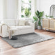 Vidaxx Kunstschaffellteppich Tafalla grau 140 x 200 cm Polyester
