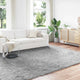 Vidaxx gefälschter Schaffellteppich Tafalla grau 200 x 280 cm Polyester