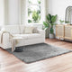 Vidaxx gefälschter Schaffellteppich Tafalla grau 120 x 120 cm Polyester