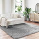 Vidaxx Kunstschaffellteppich Tafalla grau 200 x 200 cm Polyester