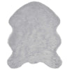 Vidaxx gefälschter Schaffellteppich Tafalla grau 50 x 80 cm Polyester