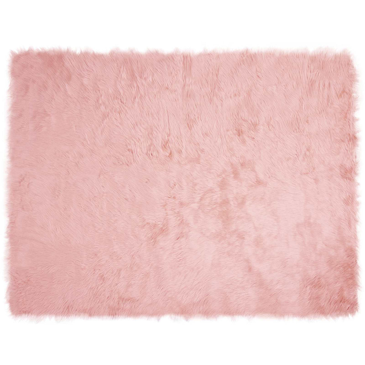 VidaXL Kunstschaffellteppich Tafalla Rosa 240 x 340 cm Polyester