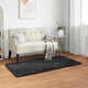 Vidaxx gefälschter Schaffellteppich Tafalla schwarz 80 x 150 cm Polyester