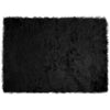 Vidaxx Kunstschaffellteppich Tafalla schwarz 120 x 170 cm Polyester