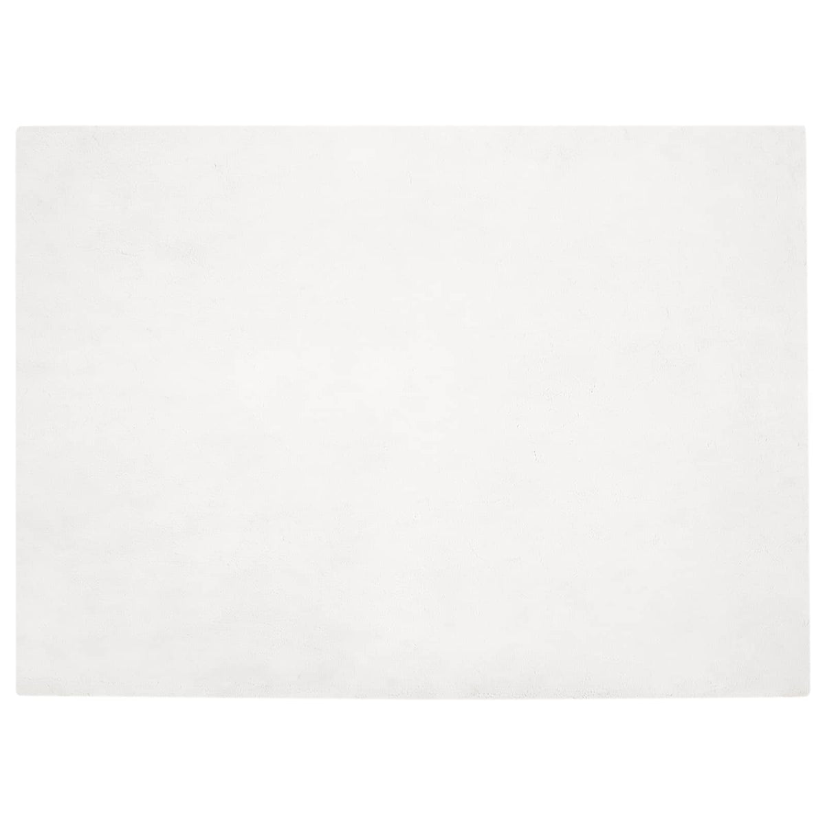 VidaXL Kunstkaninchenfellteppich Olite weiß 240 x 340 cm Polyester
