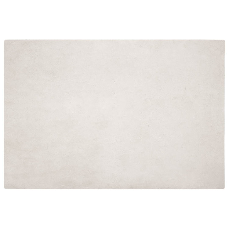 VidaXL Kunstkaninchenfell-Teppich, geölt, beige, 160 x 230 cm, Polyester