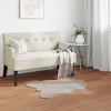 VidaXL Kunstkaninchenfell-Teppich, geölt, beige, 80 x 120 cm, Polyester