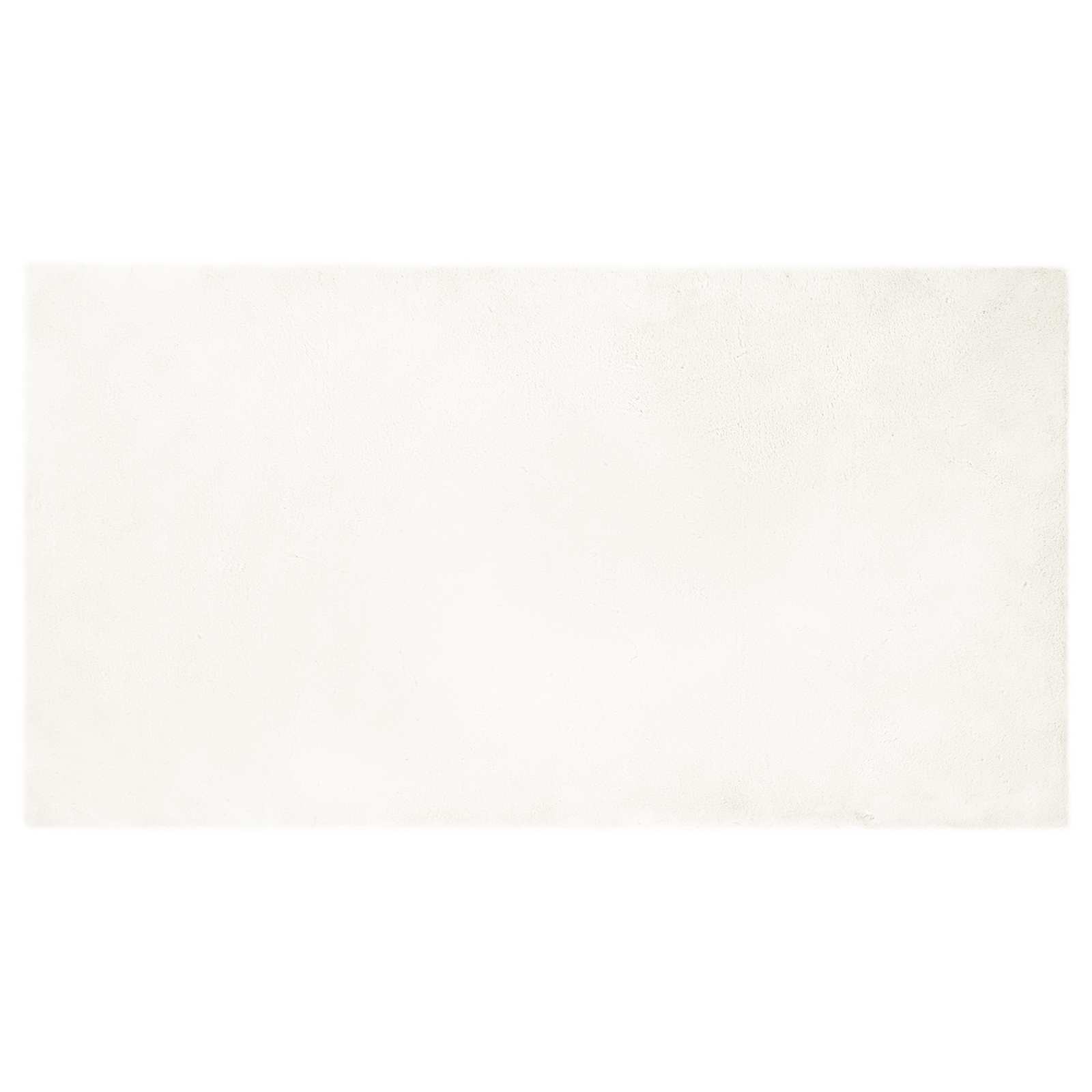 VidaXL Kunstkaninchenfell-Teppich, geölt, cremefarben, 60 x 110 cm, Polyester