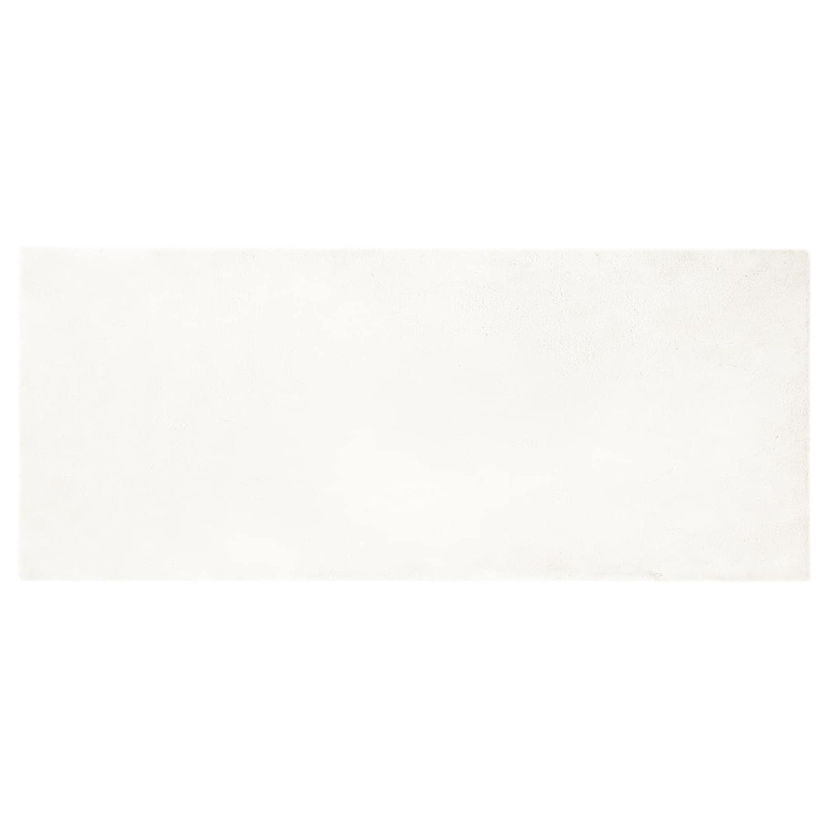 VidaXL Kunstkaninchenfell-Teppich, geölt, cremefarben, 100 x 200 cm, Polyester