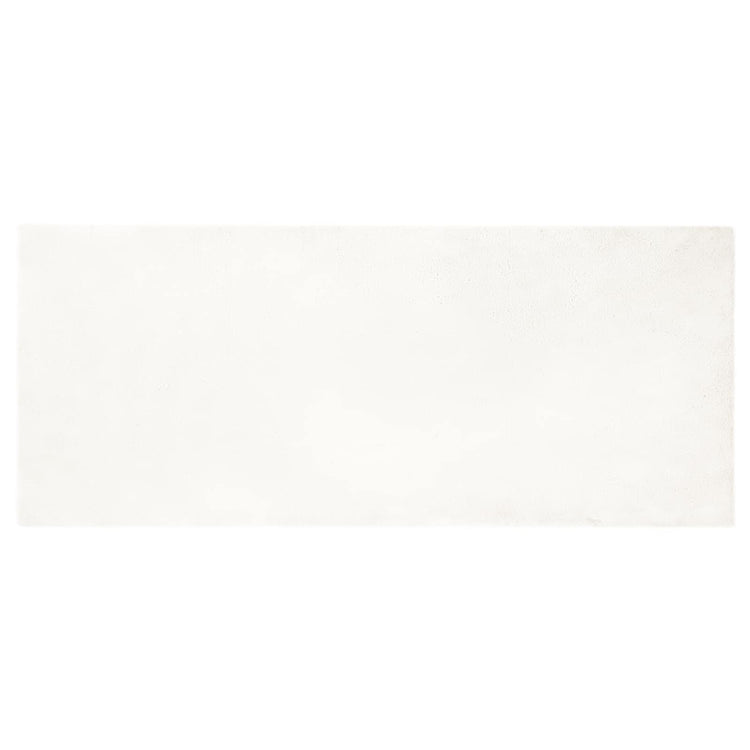 VidaXL Kunstkaninchenfell-Teppich, geölt, cremefarben, 100 x 200 cm, Polyester