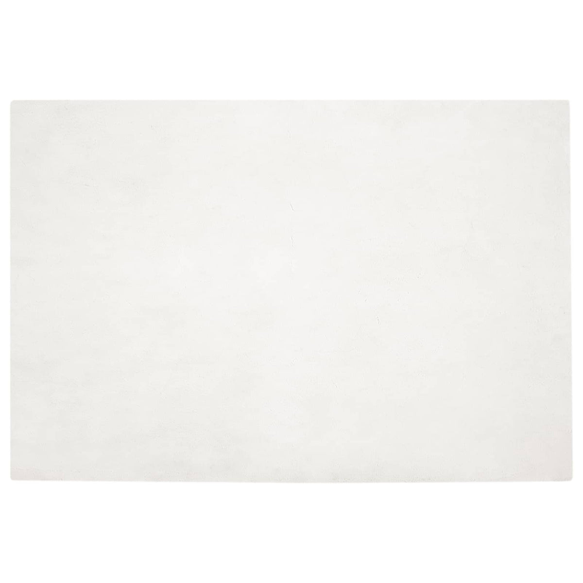 VidaXL Kunstkaninchenfell-Teppich, geölt, cremefarben, 160 x 230 cm, Polyester