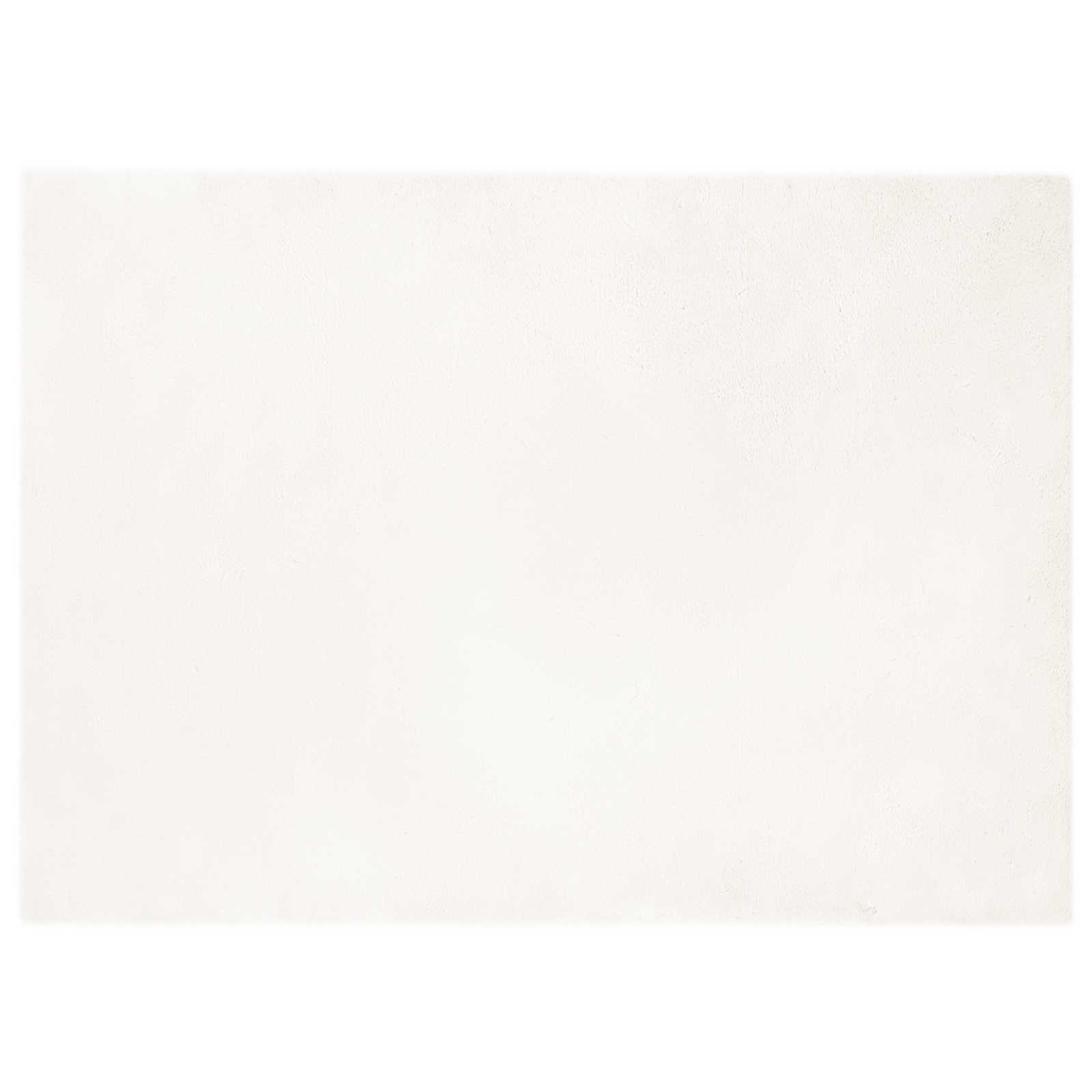 VidaXL Kunstkaninchenfell-Teppich, geölt, cremefarben, 200 x 280 cm, Polyester