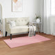 VidaXL Kunstkaninchenfell-Teppich, geöltes Rosa, 80 x 150 cm, Polyester